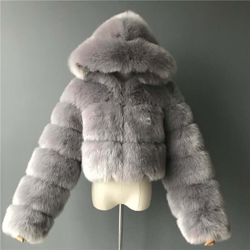 K-ELLES FAUX FUR  WINTER COAT