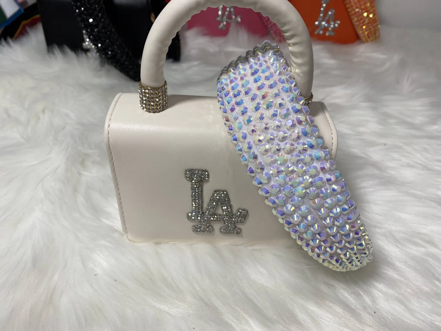 LA PURSE AND BLING HEADBAND