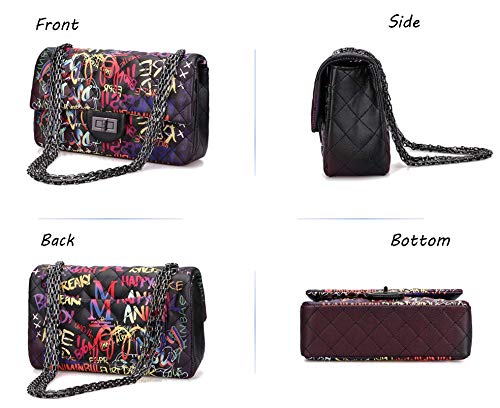 VOGUZY GRAFITI PURSE - K-ELLE BEAUTY BOUTIQUE